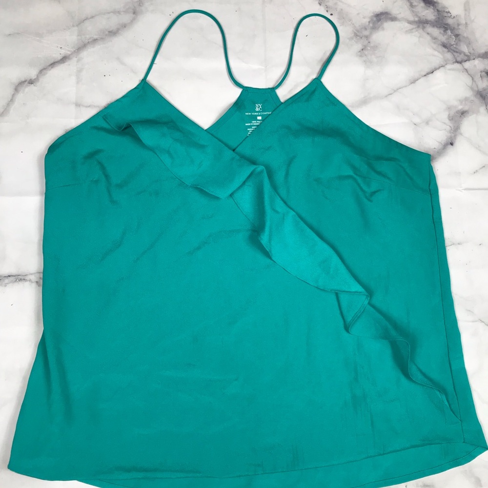 New York & Company womens tank top size L